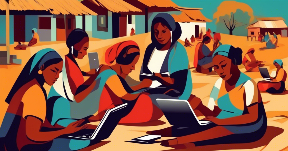Empowering Rural Women through ICT and SHGs
